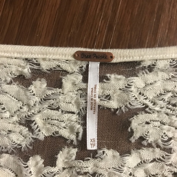 Free People Long Sleeve  Top XS - Picture 4 of 4
